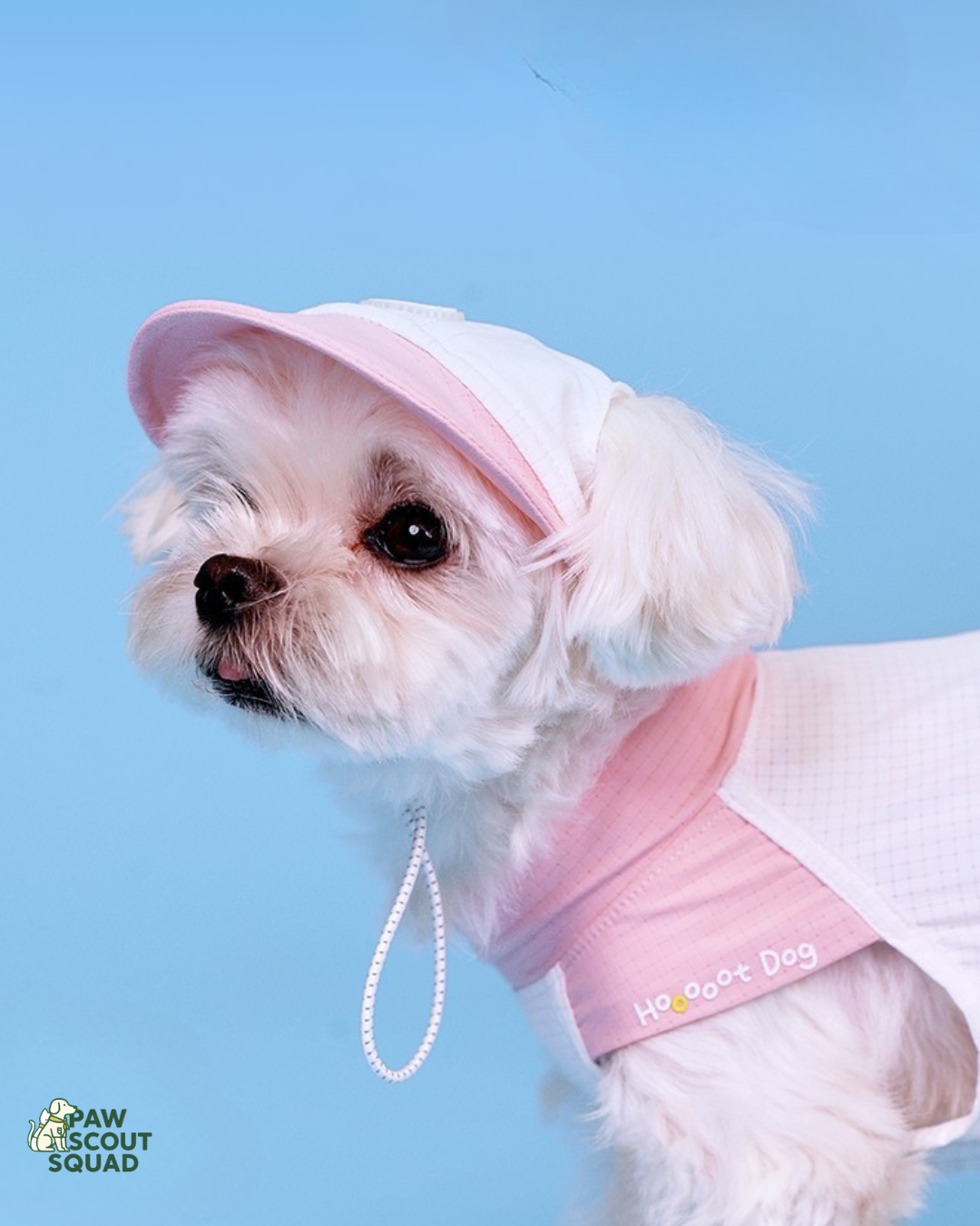 Hoooootdog Pet Apparel Cooling Sleeveless Tee (Peachy Pink)