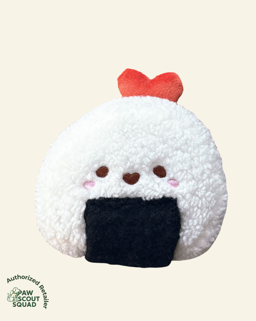 Cotties & Co Pet Toy Shrimp Riceball