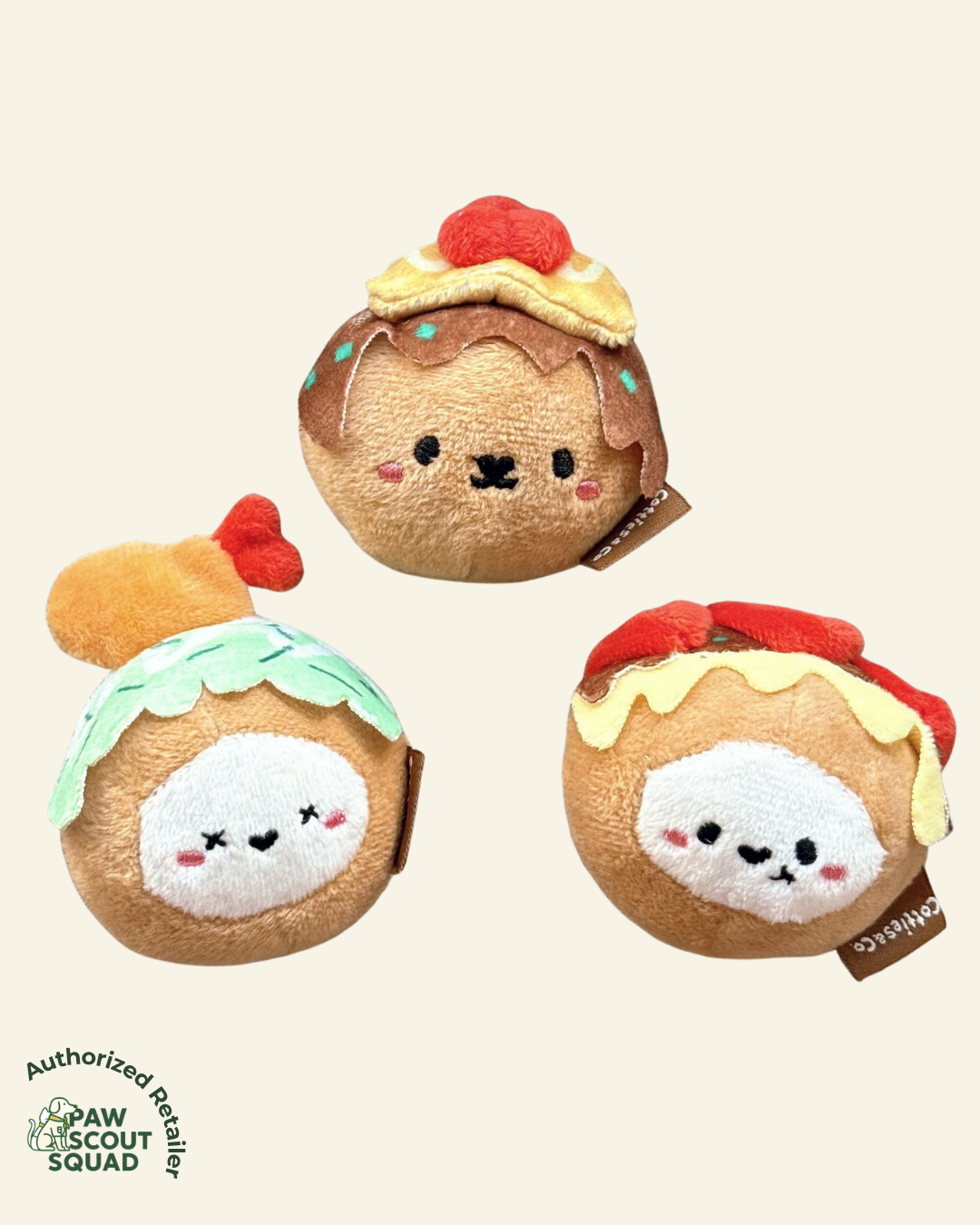 Cotties & Co Pet Toy Takoyaki Balls