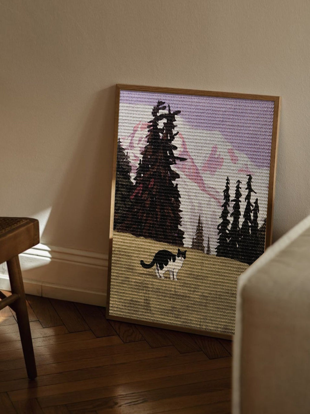 Hygmeow Cat Scratching Mat with Frame (Fall) Pre-Order