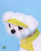 Hoooootdog Pet Apparel Cooling Sleeveless Tee (Lemon Green)