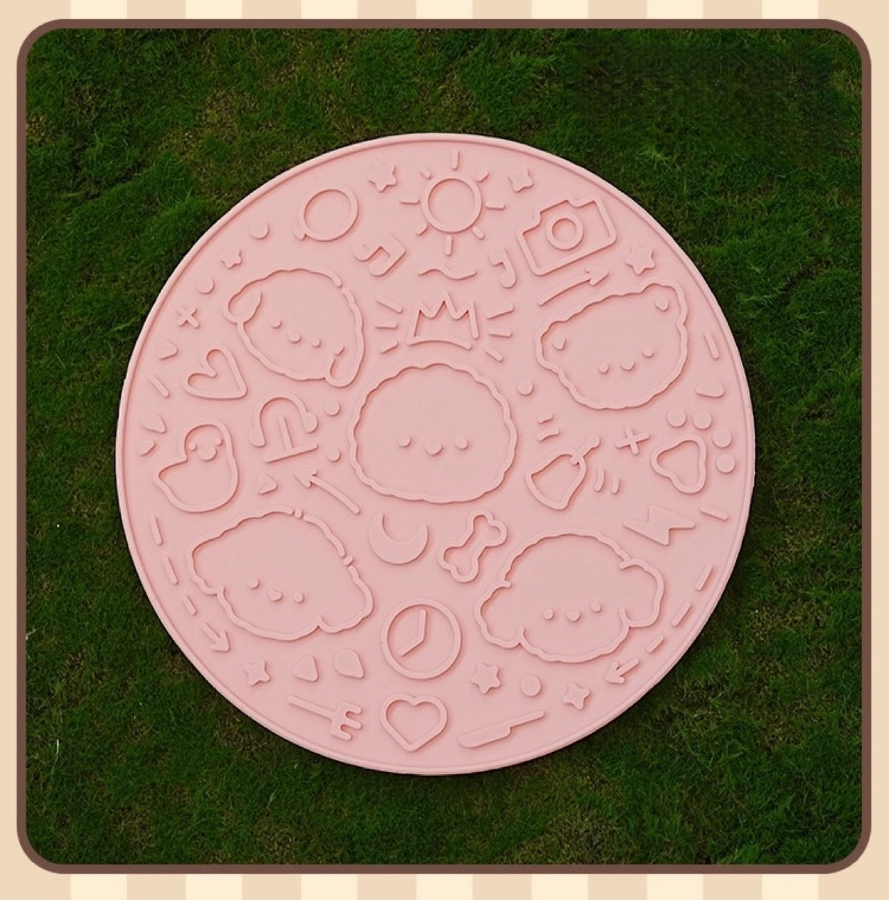 Cotties&Co Pet Silicon Licking Pad (Pink)
