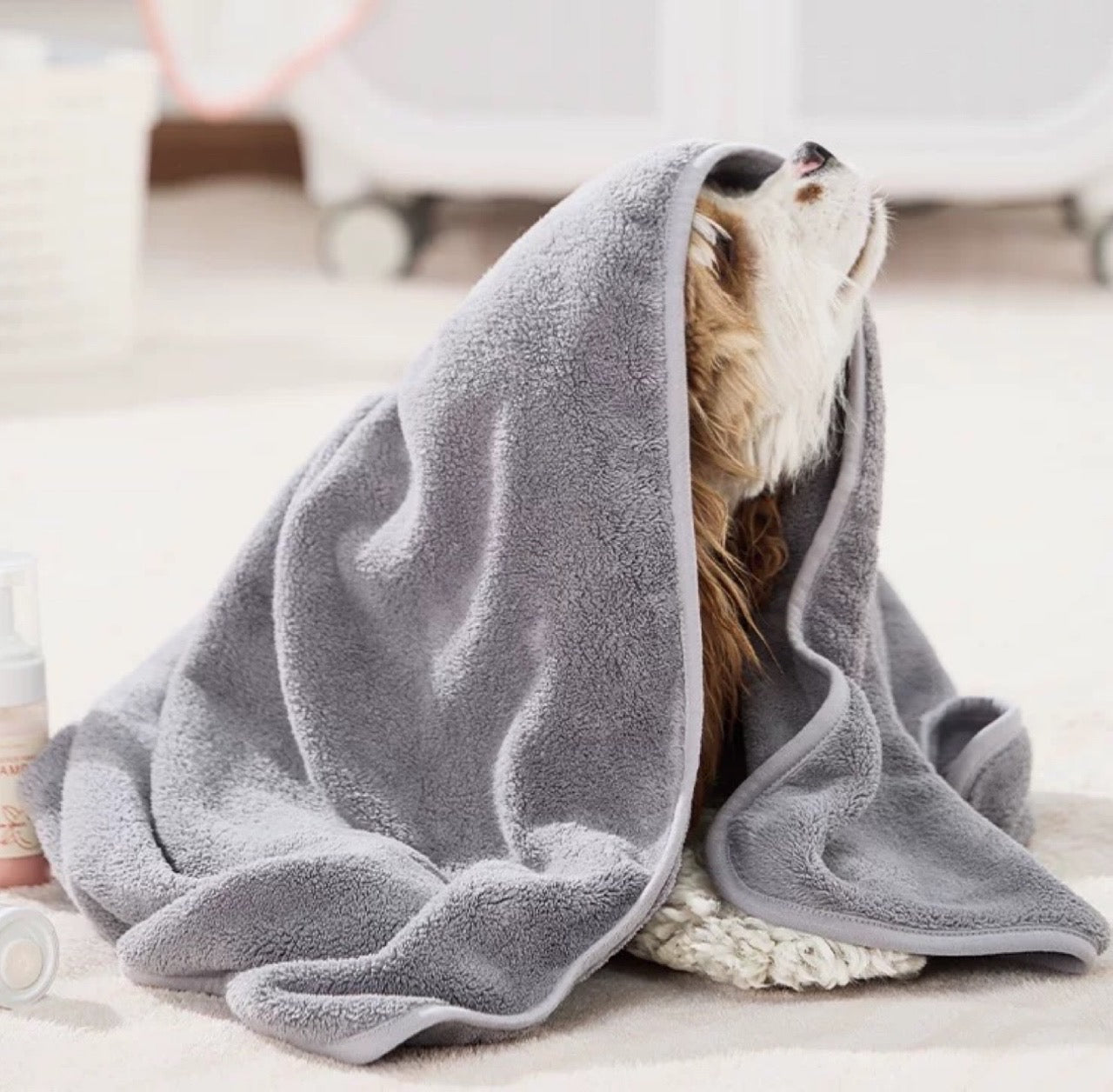 UF Pet Towel (Grey)