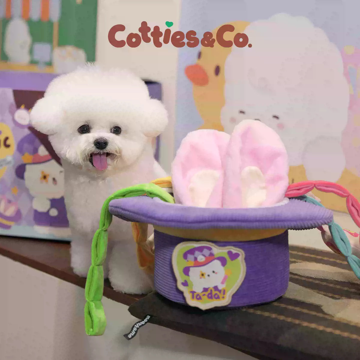 Cotties & Co. Magic Hat Snuffle Toy