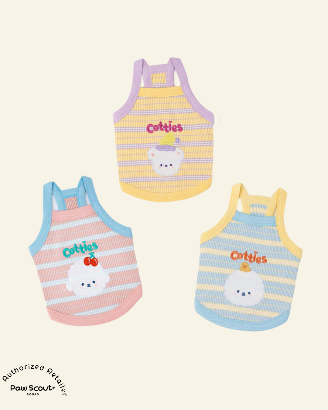 Cotties & Co Summer Striped Tank