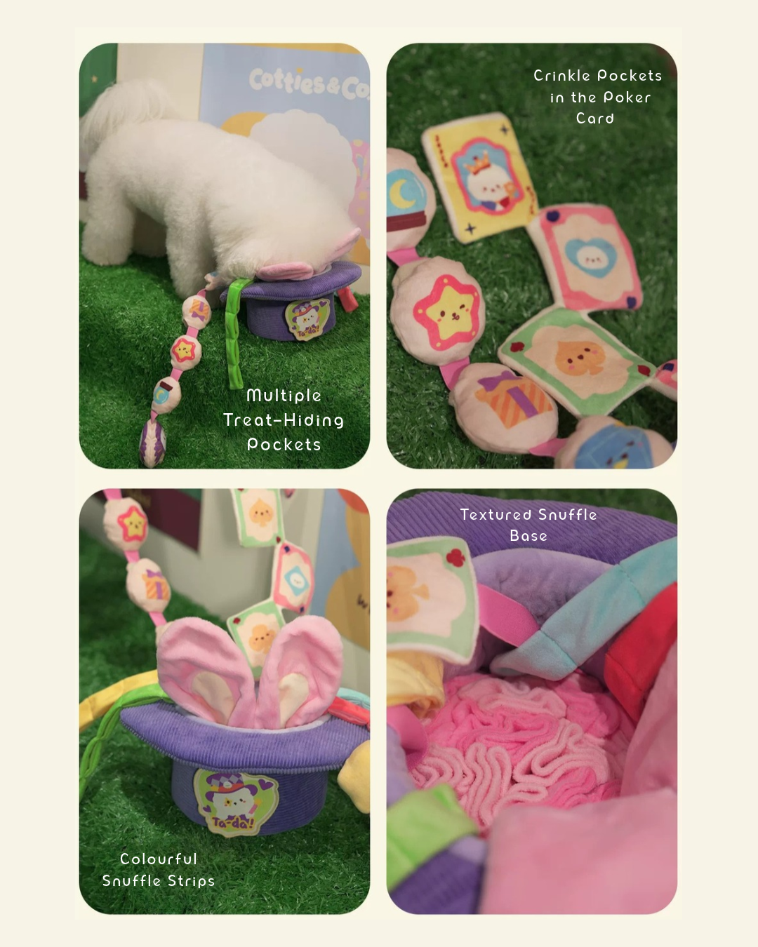 Cotties & Co. Magic Hat Snuffle Toy
