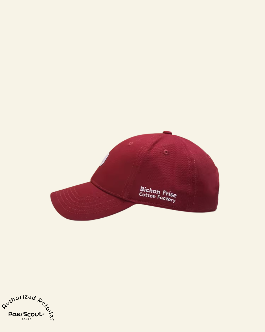 Cotties & Co Human Baseball Cap (Burgundy)