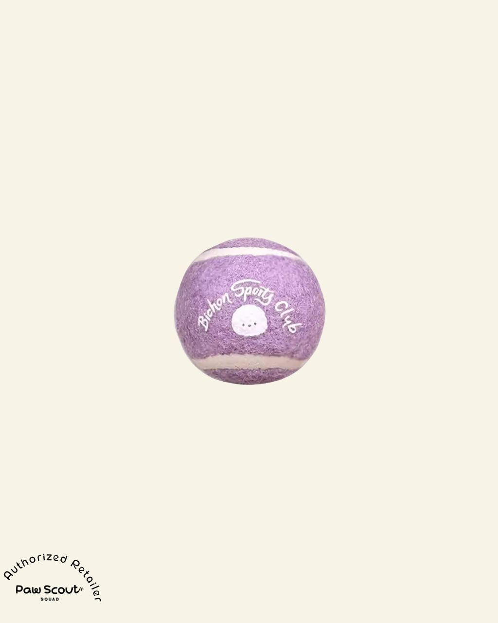 Cotties&Co Pet Toy Mini Tennis Ball (Purple)