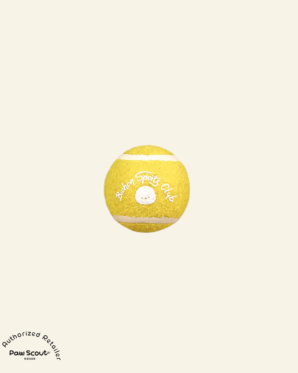 Cotties&Co Pet Toy Mini Tennis Ball (Yellow)
