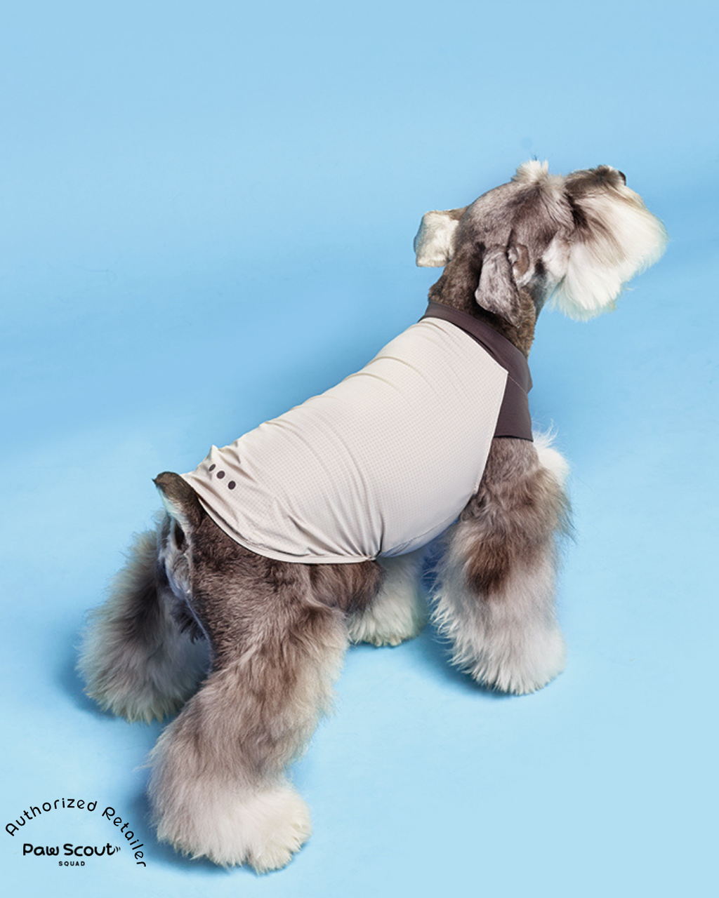 Hoooootdog Pet Apparel Cooling Sleeveless Tee (Charcoal Grey)