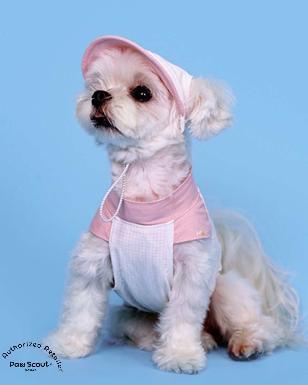 Hoooootdog Pet Apparel Cooling Sleeveless Tee (Peachy Pink)