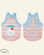 Cotties & Co Summer Striped Tank Top (Peach Gummies)