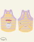 Cotties & Co Summer Striped Tank Top (Taro Tart)