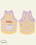Cotties & Co Summer Striped Tank Top (Taro Tart)