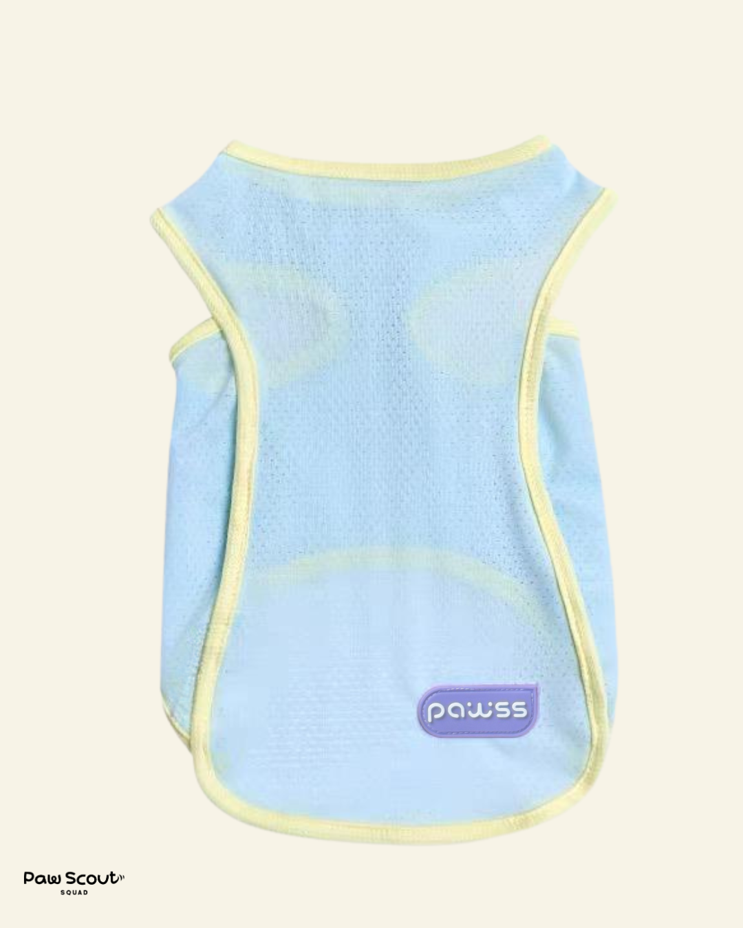 PAWSS Pet Breathable Vest (Blue)