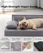 UF High Strength Vegan Suede Pet Sofa Bedding