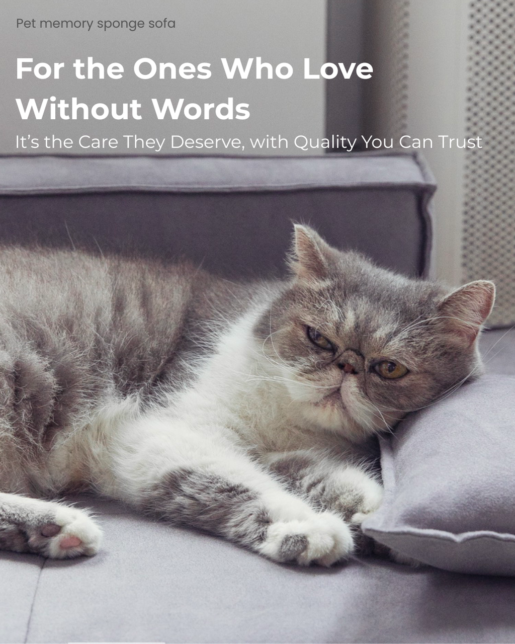 UF High Strength Vegan Suede Pet Sofa Bedding