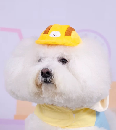 Cotties Mart Pet Toy Safety Helmet Plush