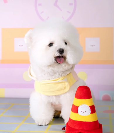 Cotties Mart Pet Toy Traffic Cone Plush