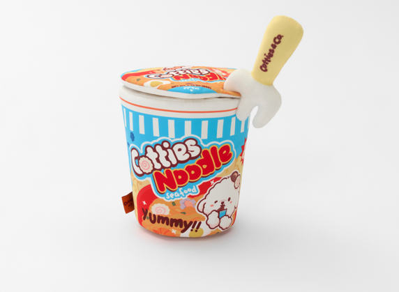 Cotties Mart Pet Toy Seafood Cup Noodle