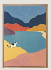 Hygmeow Cat Scratching Mat with Frame (Summer) Pre-Order