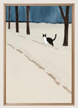 Hygmeow Cat Scratching Mat with Frame (Winter) Pre-Order
