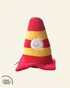 Cotties & Co Pet Toy Traffic Cone Plush