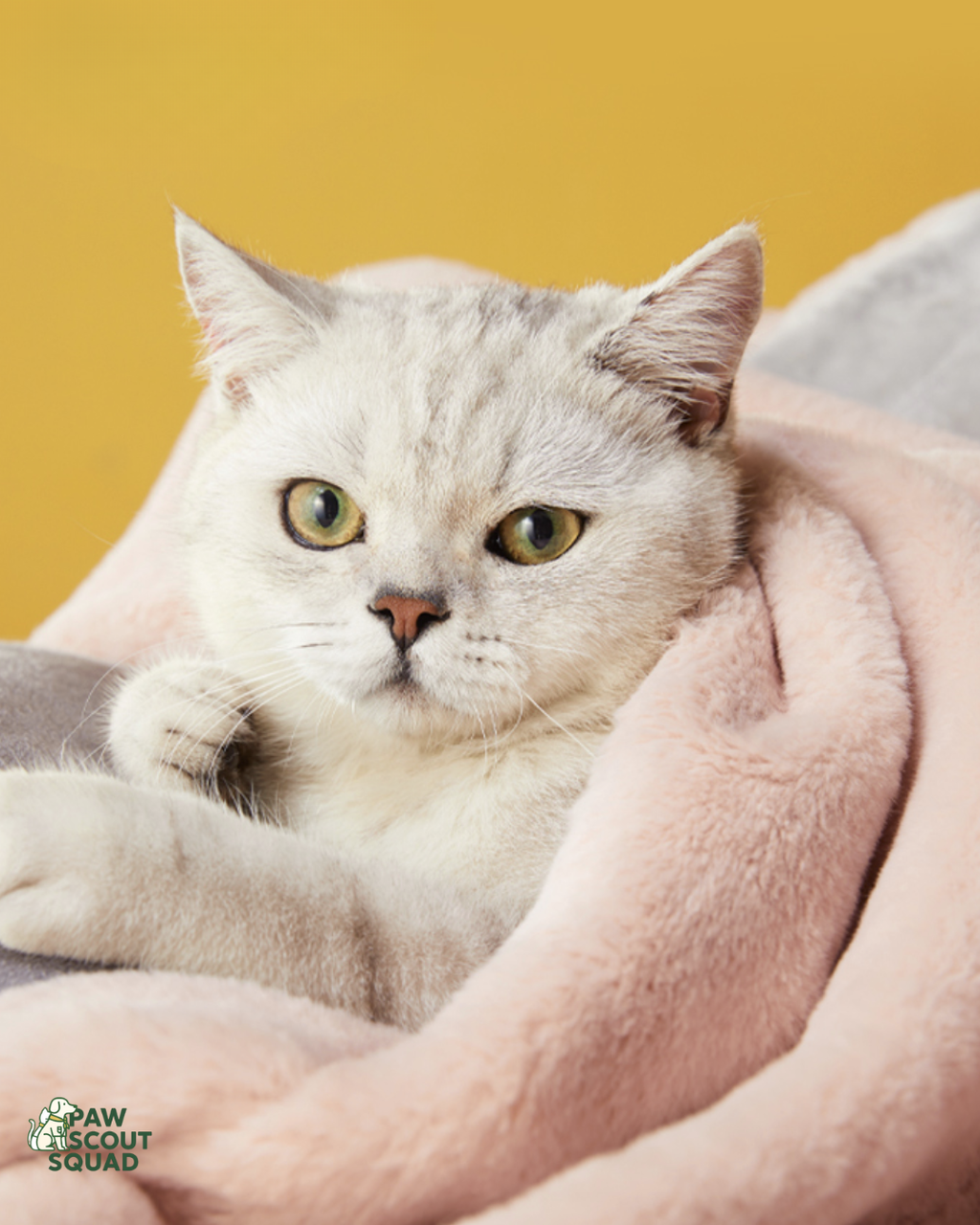 UF Double-sided Fleece Blanket (Pink Grey)