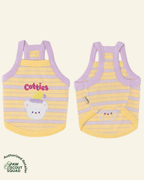 Cotties & Co Summer Striped Tank Top (Taro Tart)