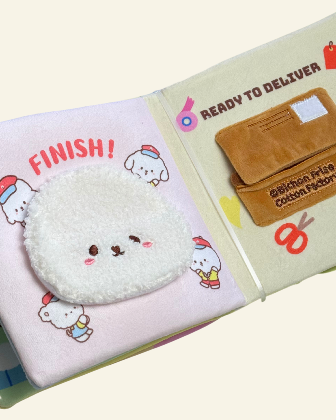 Cotties & Co Pet Toy Snuffle Nosework Book