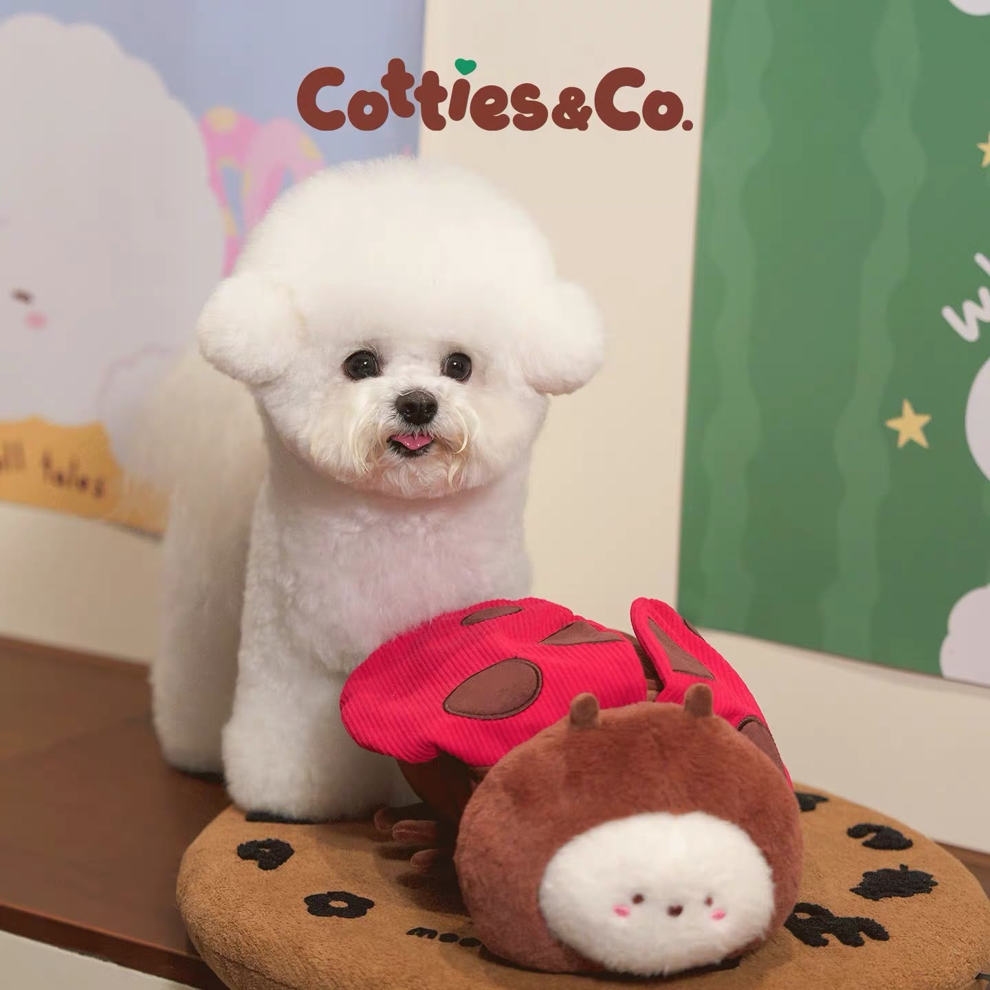 Cotties & Co Ladybug Snuffle Toy
