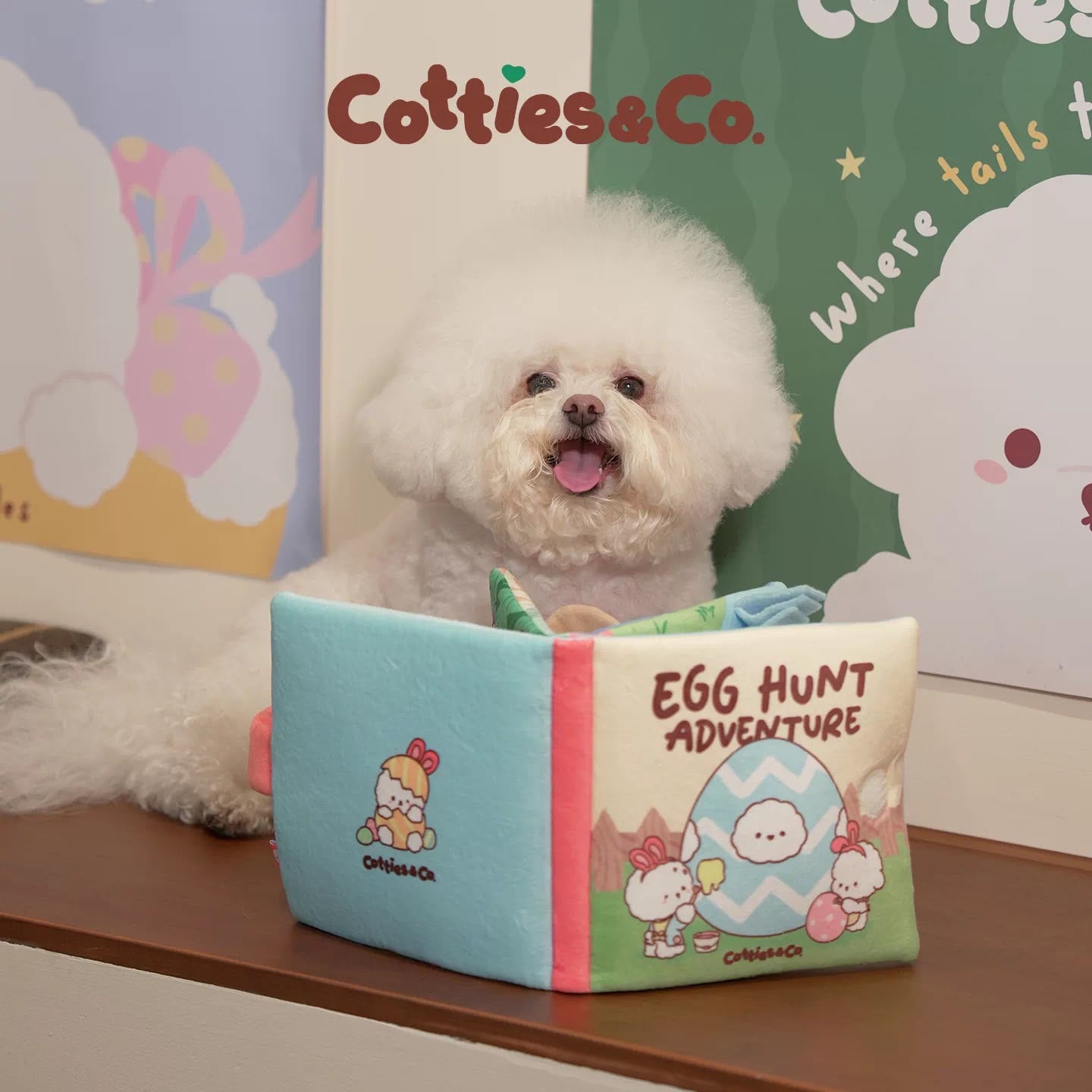 Cotties & Co Egg Hunt Adventure Snuffle Book