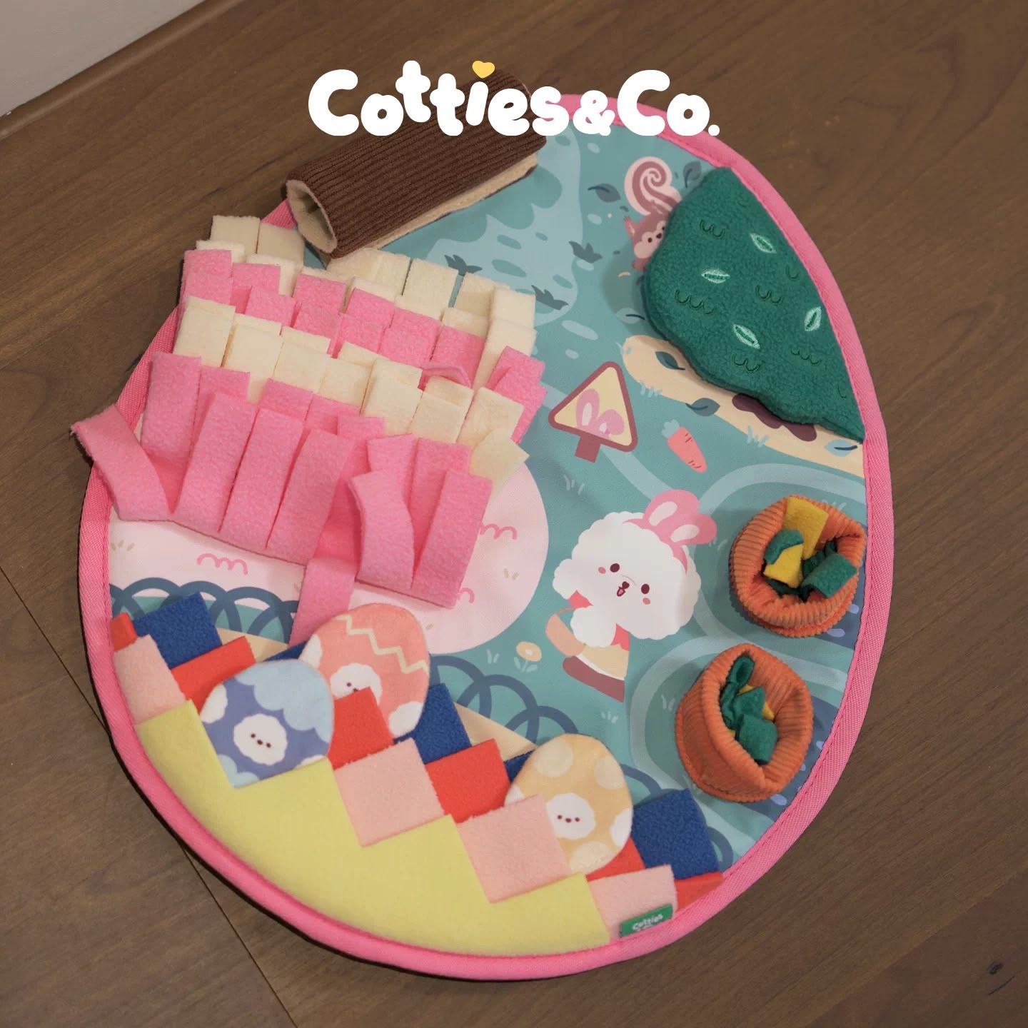 Cotties & Co Egg Hunt Adventure Snuffle Mat