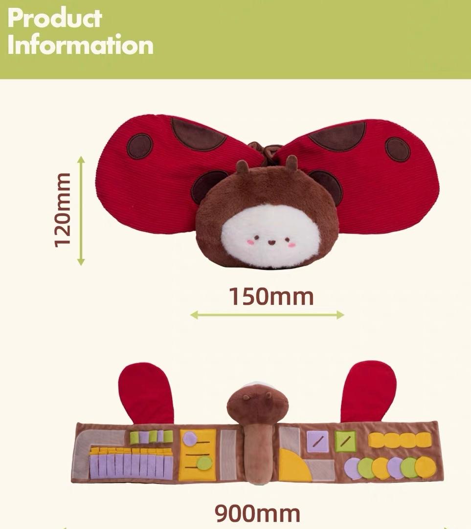 Cotties & Co Ladybug Snuffle Toy