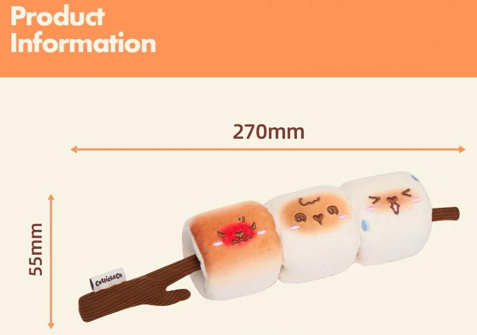 Cotties & Co Toasted Marshmallow Toy